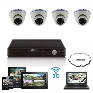 Giá trọn bộ 4 camera quan sát - HD-R04M1