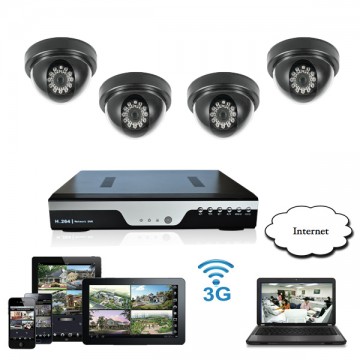 Giá trọn bộ 4 camera quan sát - HD-420DI  