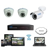 Giá trọn bộ 03 camera quan sát - HD-T03M3