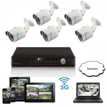 Giá trọn bộ 05 camera quan sát - HD-R05M1