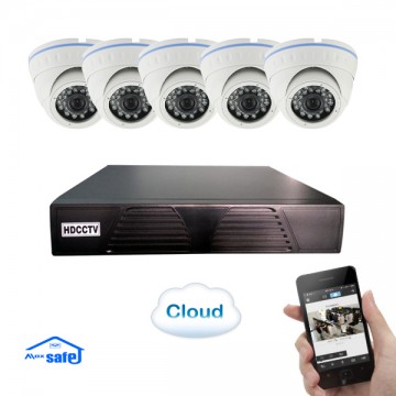 Lắp đặt trọn bộ 5 camera HD03-5 